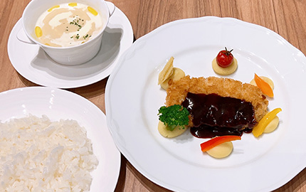 味噌カツランチ