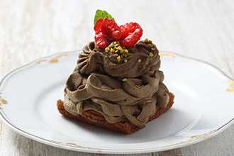 ほうじ茶モンブラン