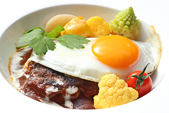 ハンバーグステーキ